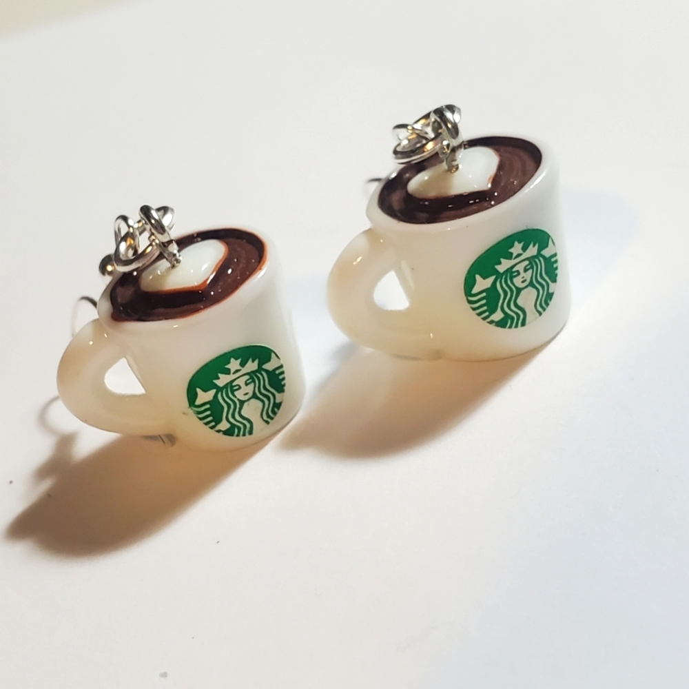 Coffee Cup Earrings